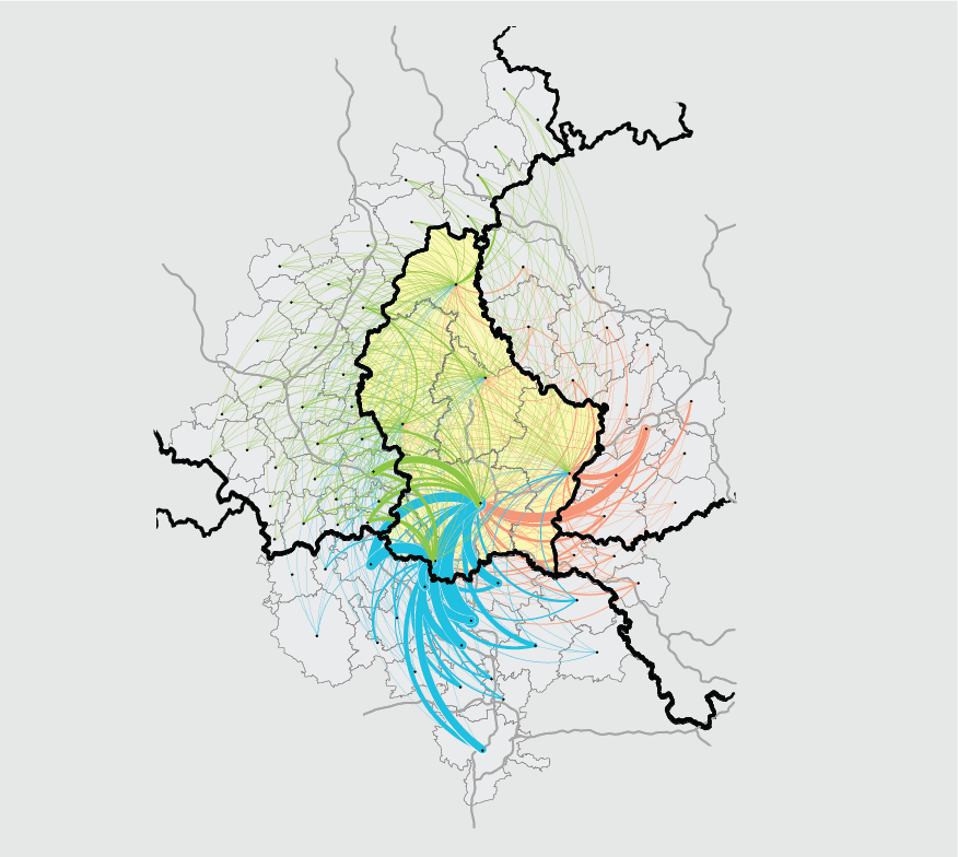 map of Luxembourg