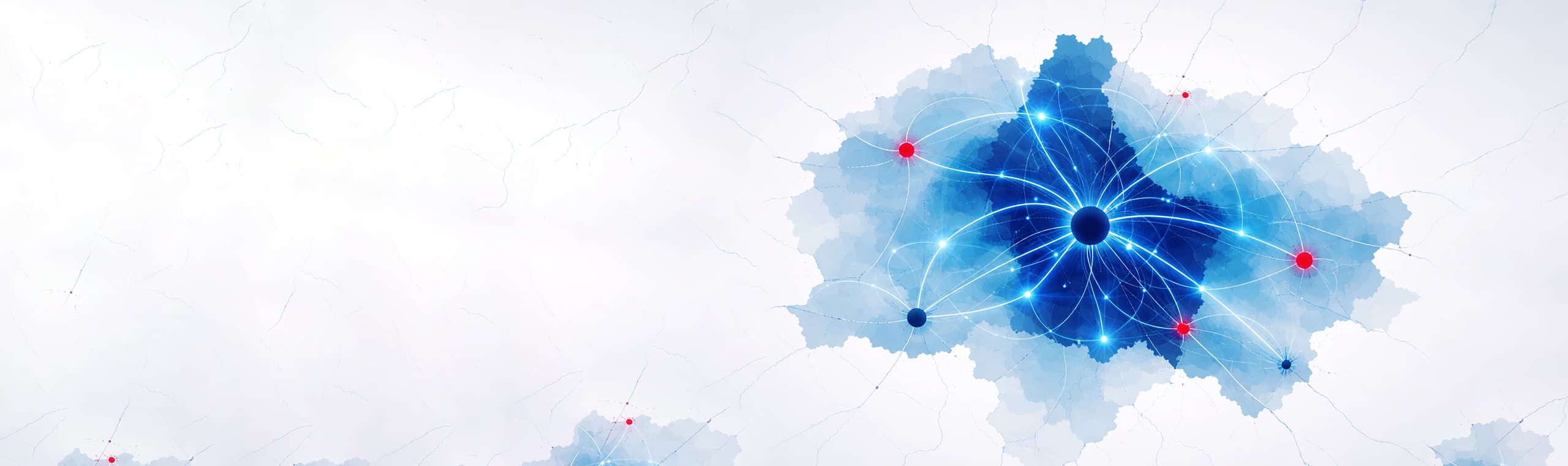 map of Luxembourg with connections with other cities and countries symbolising cross-border dynamis