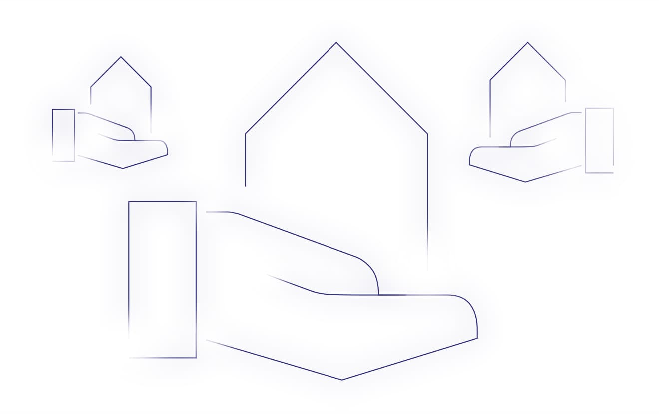 Housing markets icons