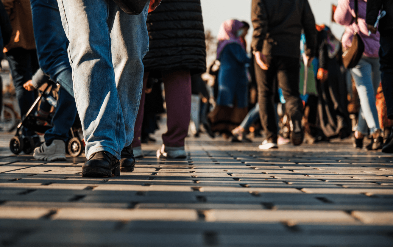 people walking 3