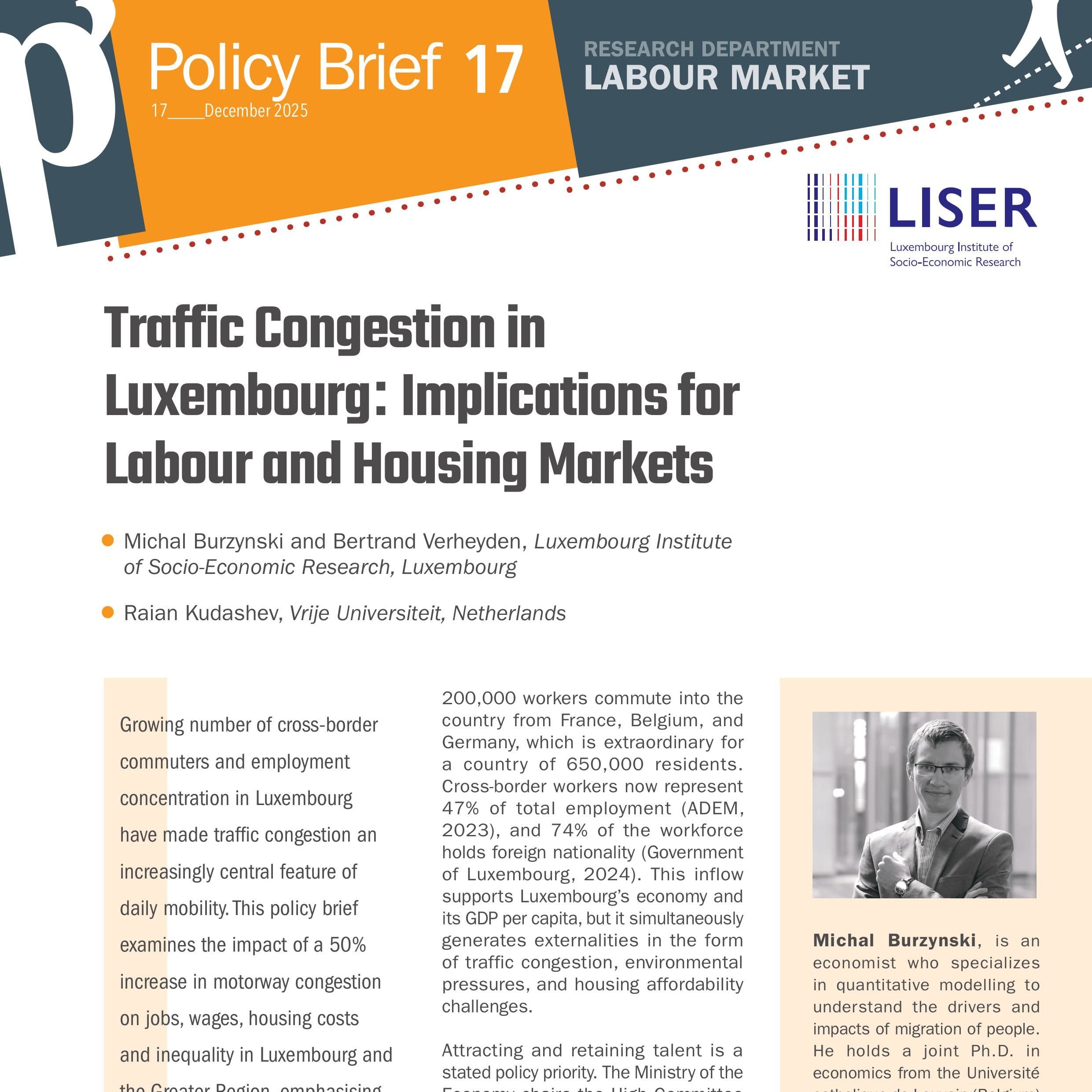 Traffic Congestion in Luxembourg: Implications for Labour and Housing Markets